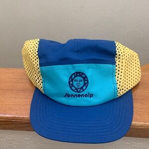 Sonnenalp Blue and Yellow Men's Hat